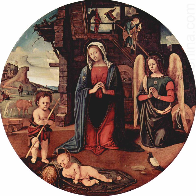 Anbetung des Kindes, Piero di Cosimo